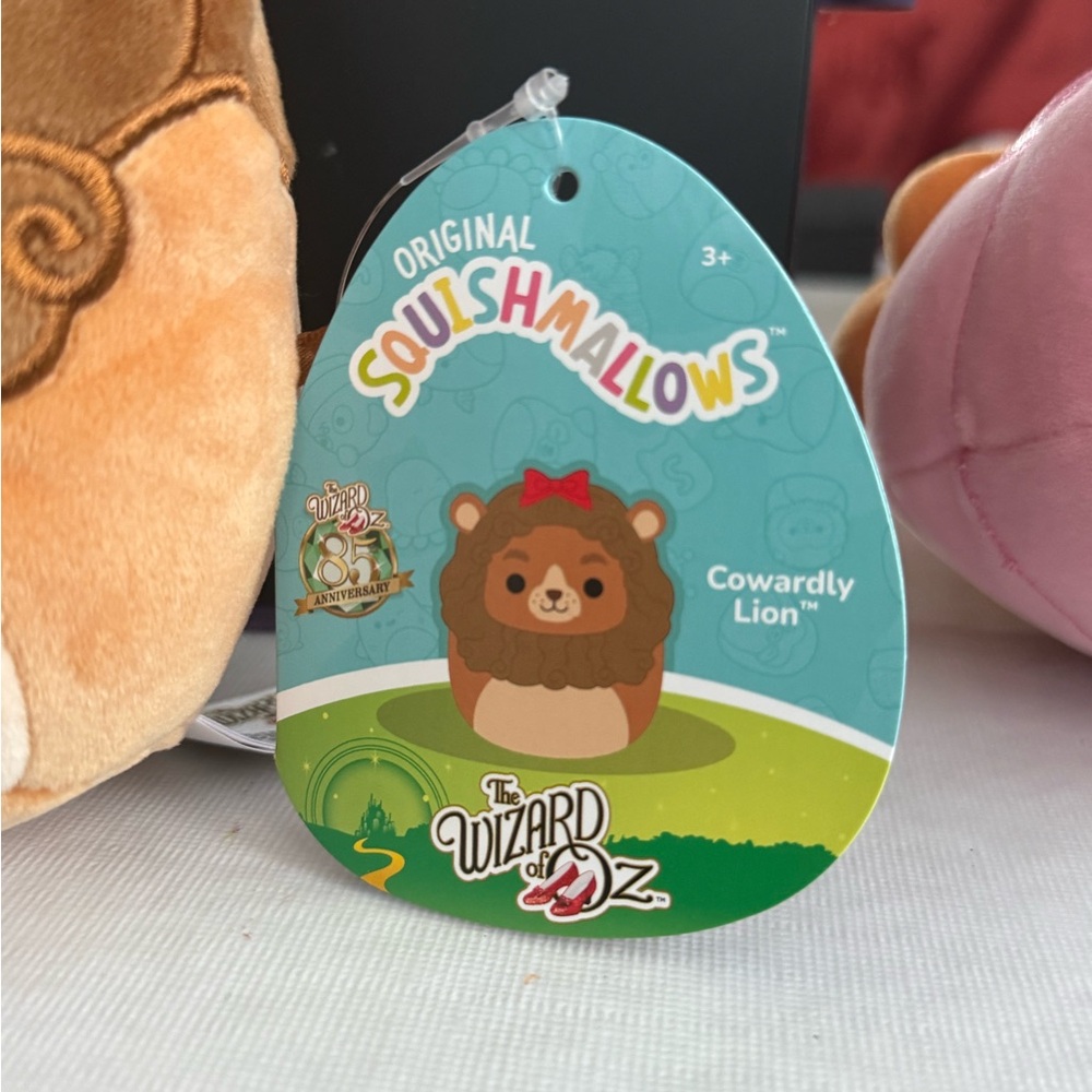 Squishmellow Disney Wizard of Oz Cowardly Lion ￼